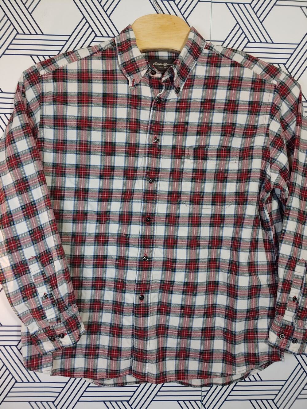 Eddie Bauer Button-Up XL Cabin-Core Grandpa-Core Classic Outdoors